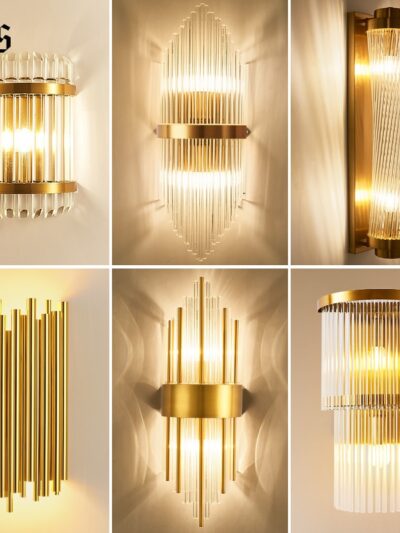 High Quality Crystal Wall Lights