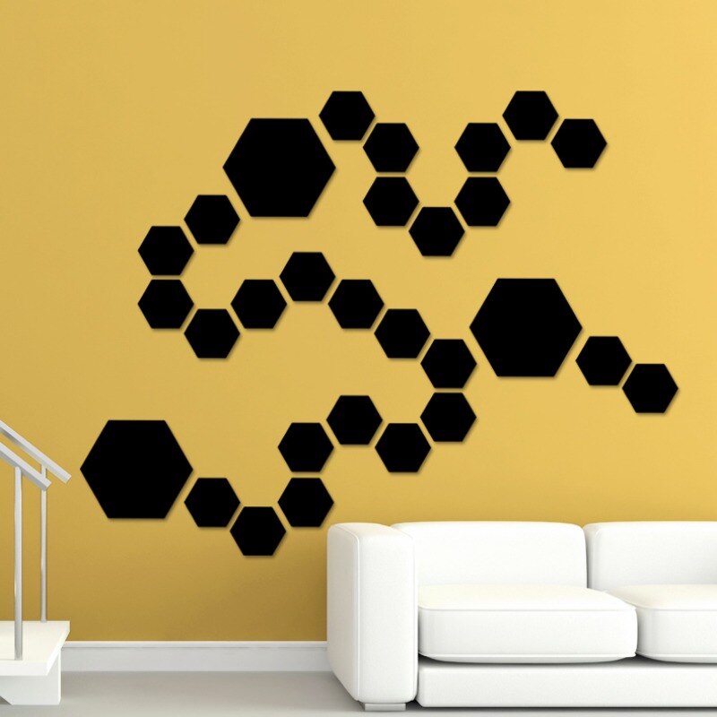Hexagon Mirror Decal - Image 2