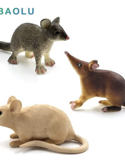Simulation cute Rodent Mouse rat figurine animal model Bonsai home decor