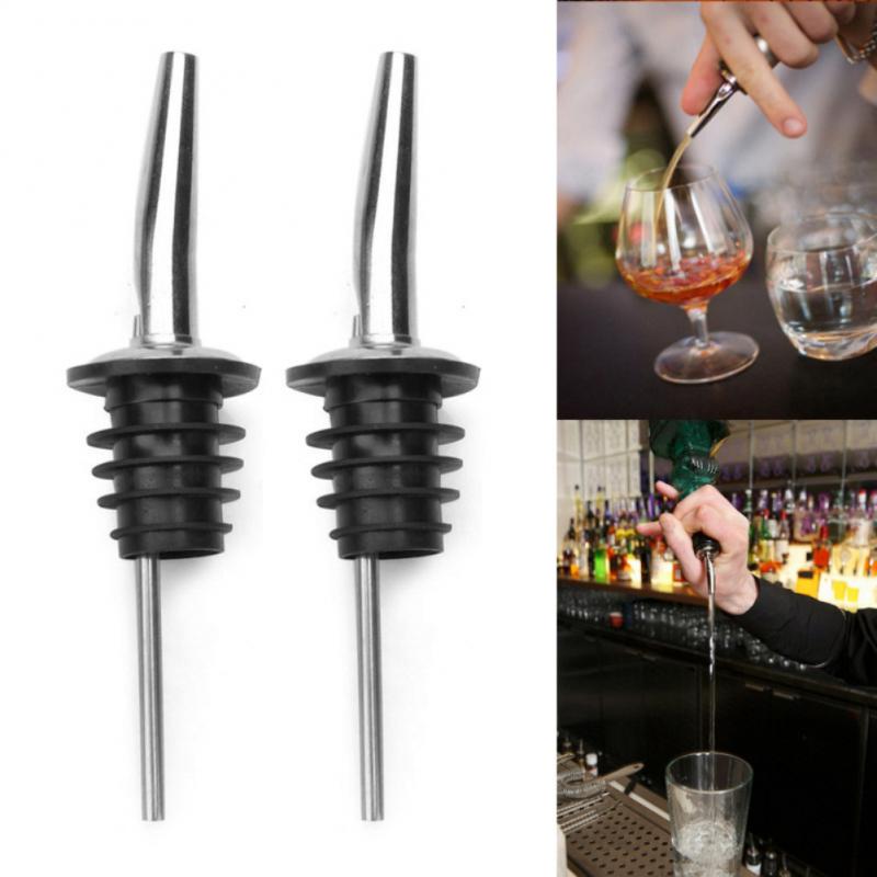 Stainless Steel Cocktail Shaker Set Mixer Strainer Ice Tongs Mixing Spoon Jigger Pourer Muddler Corkscrew - Image 7