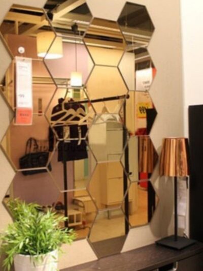 Hexagon Mirror Decal