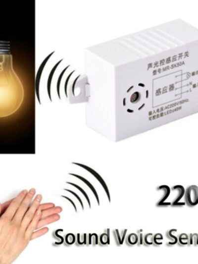 Home Improvement Smart Switches MRSK50A Module 220V Detector Sound Voice Sensor Intelligent Auto
