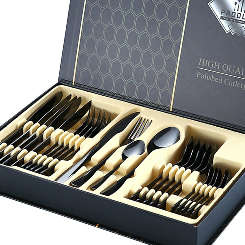 High-end Stainless Steel Tableware Set - Image 5