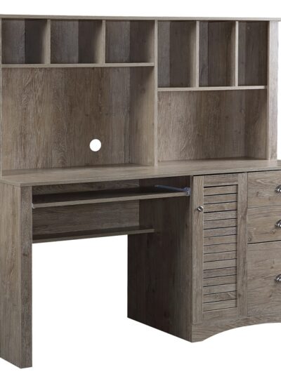 Home Office Computer Desk with Hutch