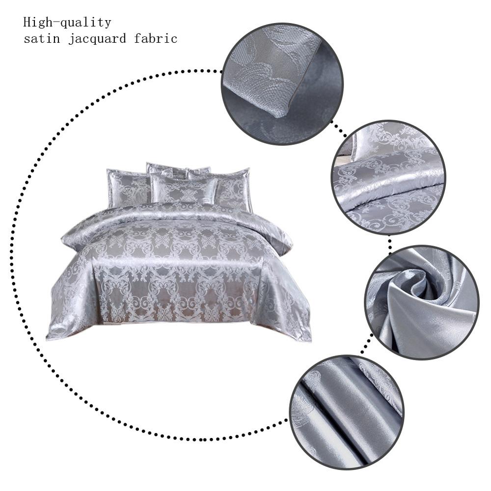 3 Piece Satin Bedding Set - Image 6