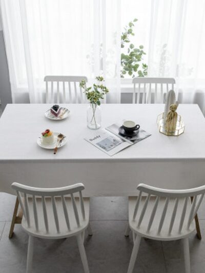 Linen Minimalist Style Tablecloth
