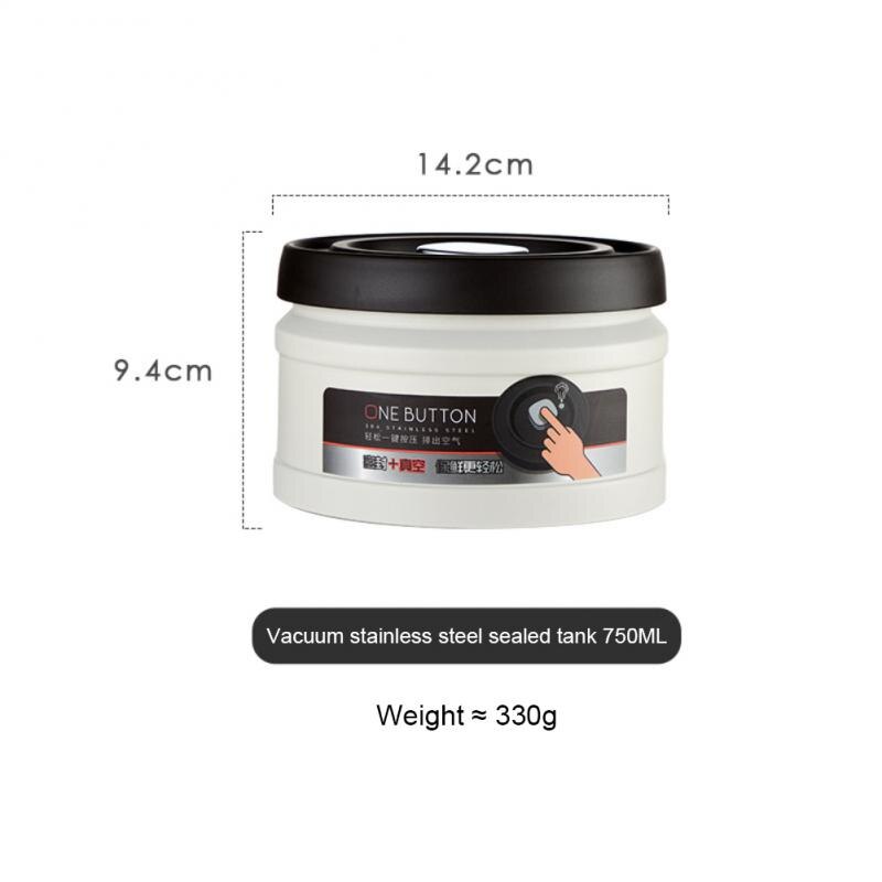 Stainless Steel Airtight Coffee Container Storage Canister Coffee Bean Jar - Image 5