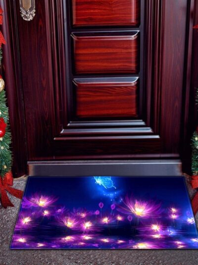 Free Shipping Butterfly Welcome Mat Bathroom Rug Kitchen Floor Mat