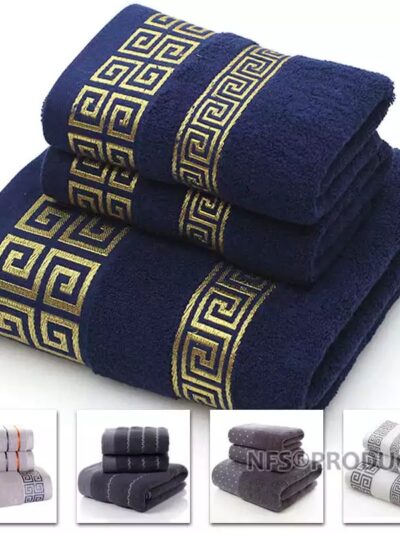 100% Cotton Towel Set Bathroom For Adults Face Hand Towels Terry Washcloth Travel Sport Towel