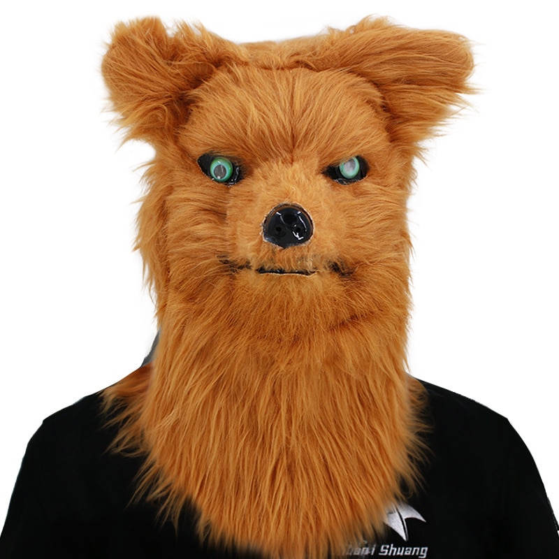 Movable Mouth Fox Mask Halloween Costume - Image 9