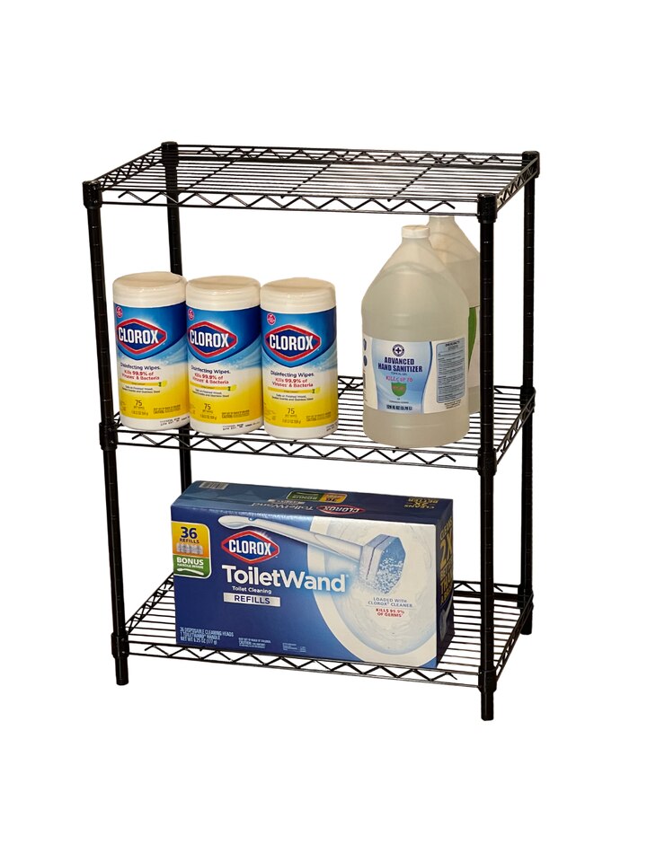 Easy Assembly 24"W X 14"D X 30"H 3-Shelf Shelving - Image 2