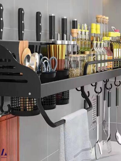 Spice Racks Kitchen Storage Shelf Wall-mounted