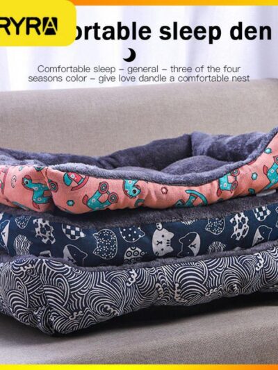 Pet Large Dogs Bed Winter Warm Soft House Nest Pet Kennel For Small Medium Large Dogs Cats