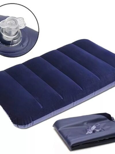 Soft Backrest Pillow PVC Inflatable Body Rest Pillow Cushion Air Travel Office Home Back Relaxing Tool Recliner Cushion Pad