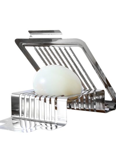 Stainless Steel Egg Cutter Multifunctional Fruit Slicer