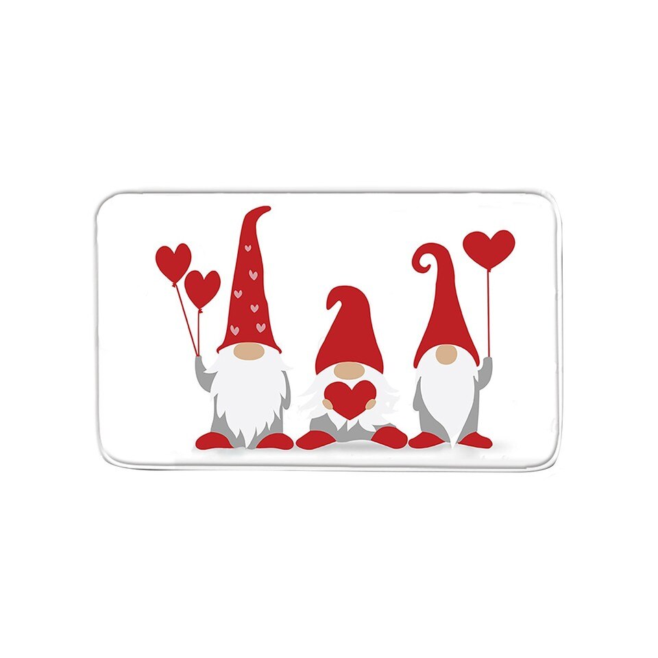 Valentine's Day Door Mat Heart Print Welcome - Image 14