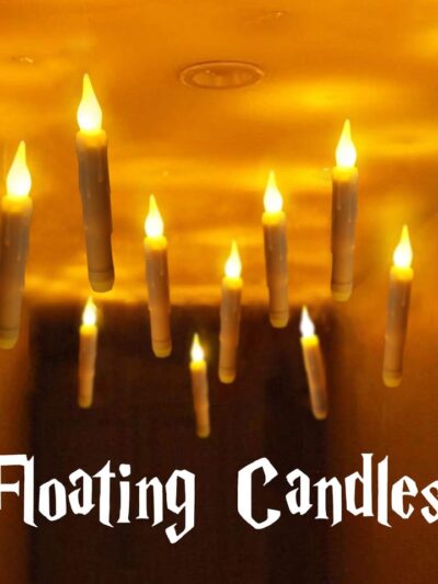 Floating LED Halloween Candles with Remote Control
