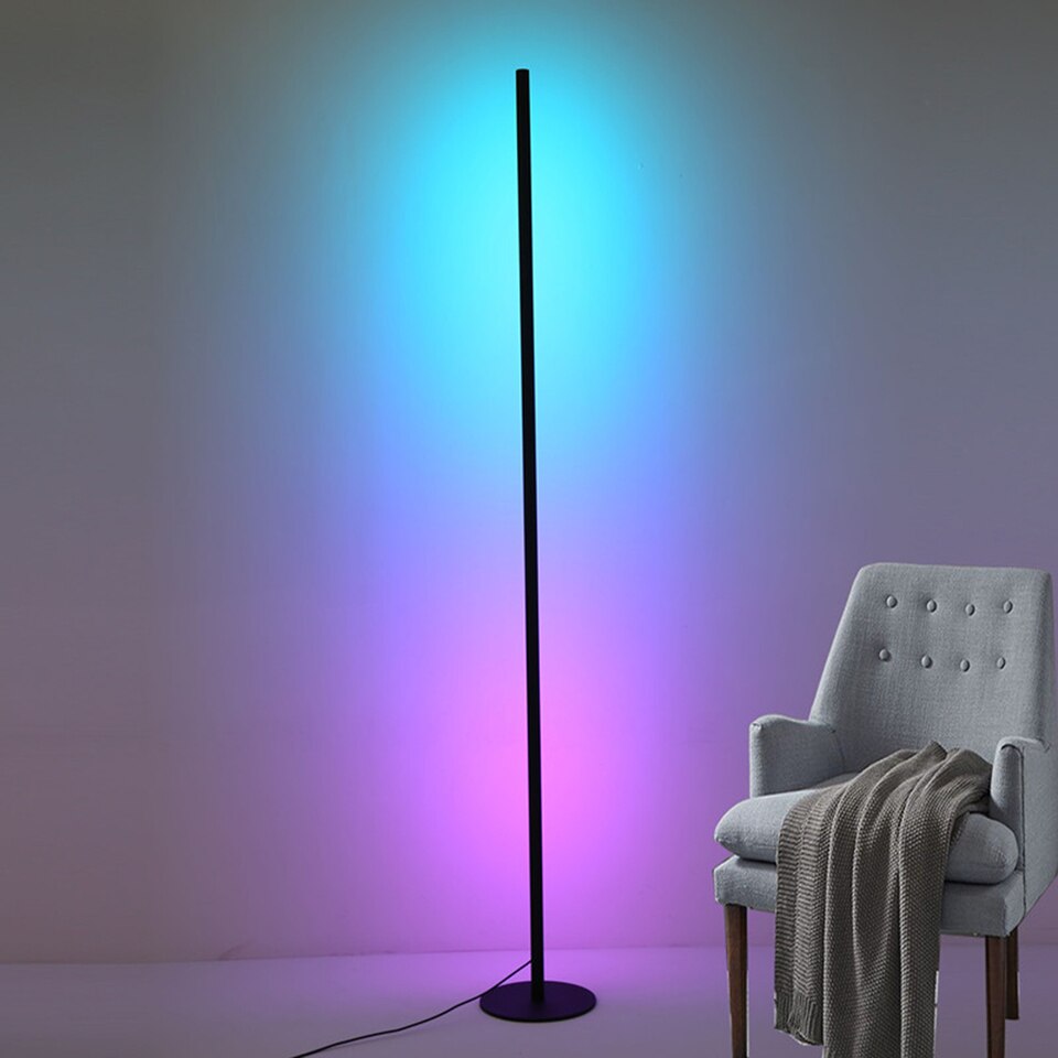 Modern LED Corner Lamp Remote Control Multi-Modes Lighting - Image 6