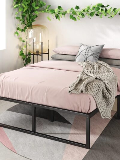 Zinus Lorelei 14" (H) Metal Platform Bed Frame, Queen