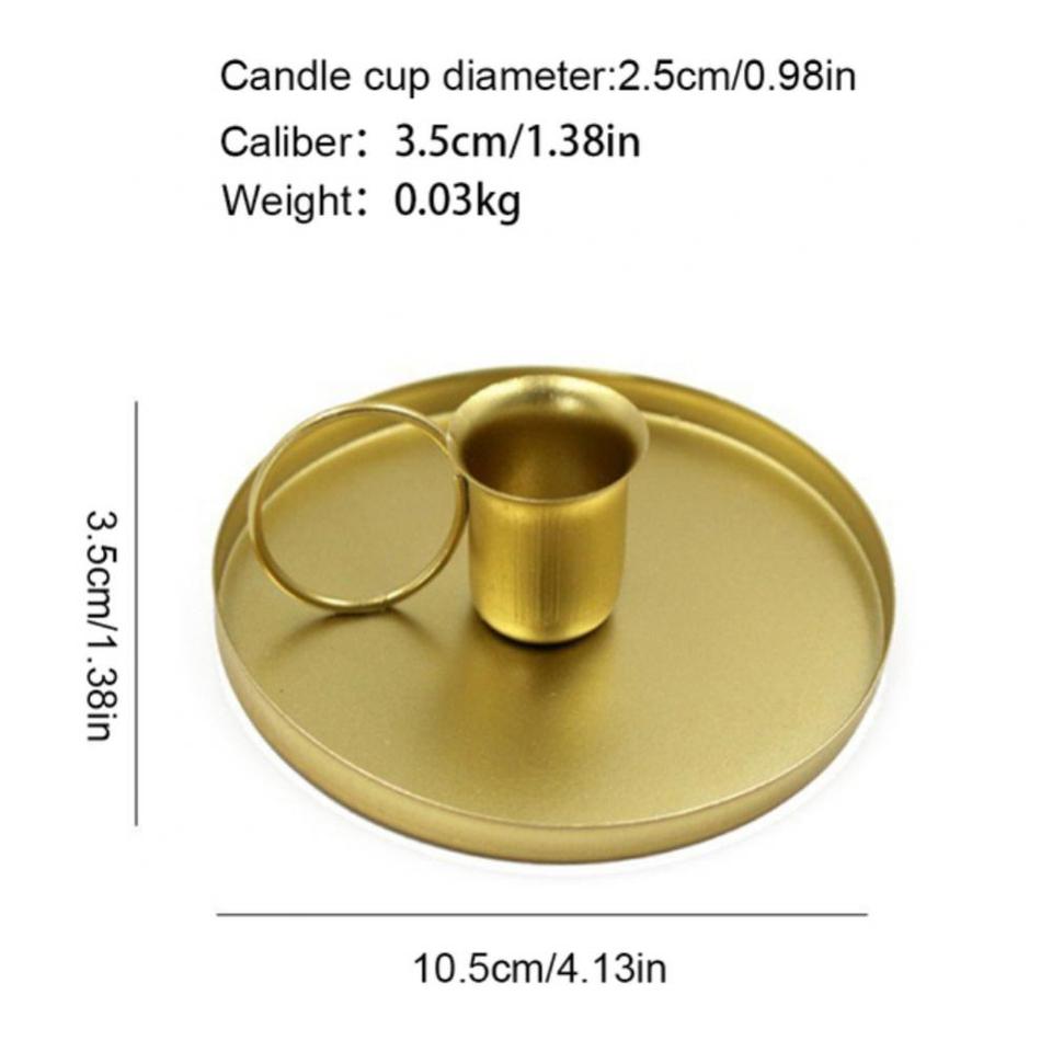 Creative Retro Candlestick Metal Candle Holder - Image 5