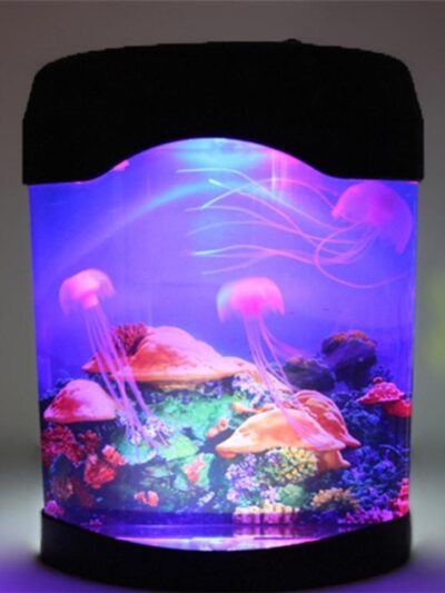 LED Jellyfish Lamp Lava Jellyfish Tank Aquarium Lamp Usb Night Light for Home Decoration
