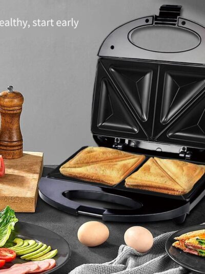 750W Mini Sandwich Machine Breakfast Maker