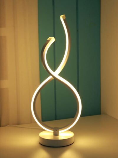 Modern Table Lamp Acrylic Metal Desk Lamps Bedroom Bedside Decoration