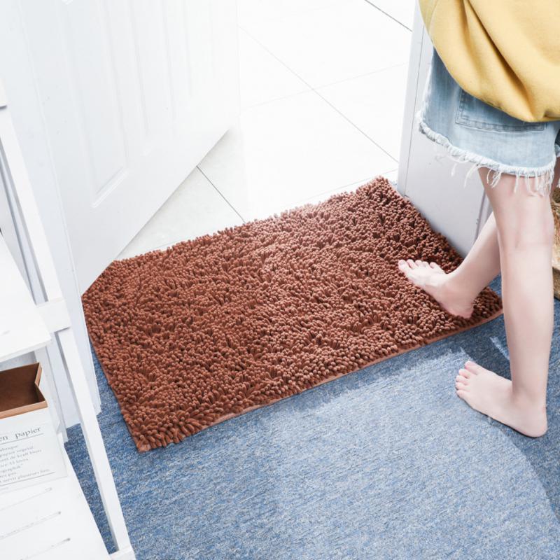 1pcs Floor Mat Anti-skid Bathroom Carpet Quick Dry Fine Chenille - Image 10